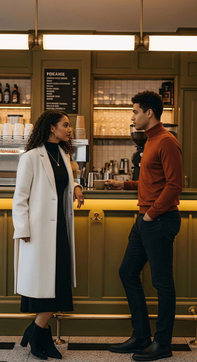 Jeune homme souriant